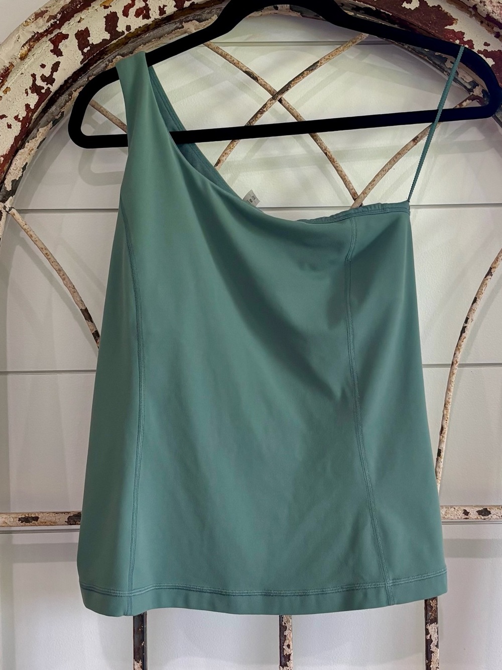 Lululemon One-Shoulder Tidewater Teal Tank